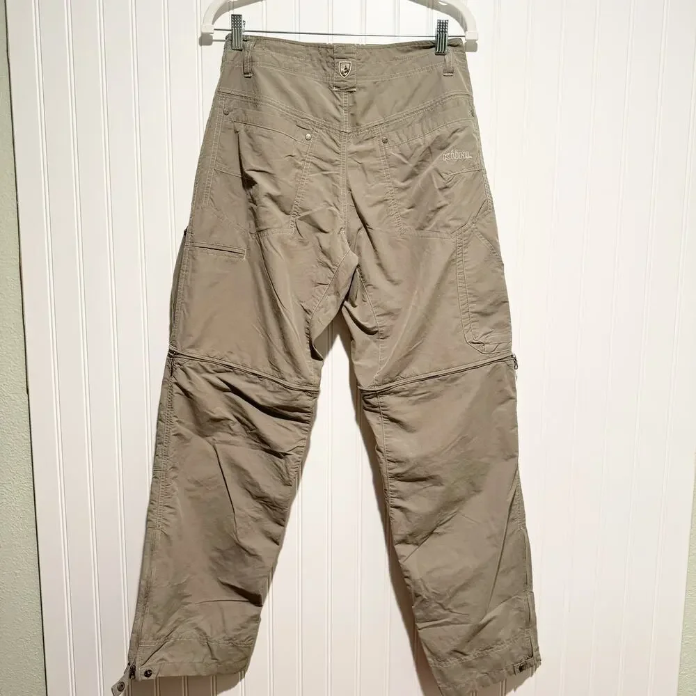 Kuhl Liberator Convertible Pants Tan Mens 30/30
